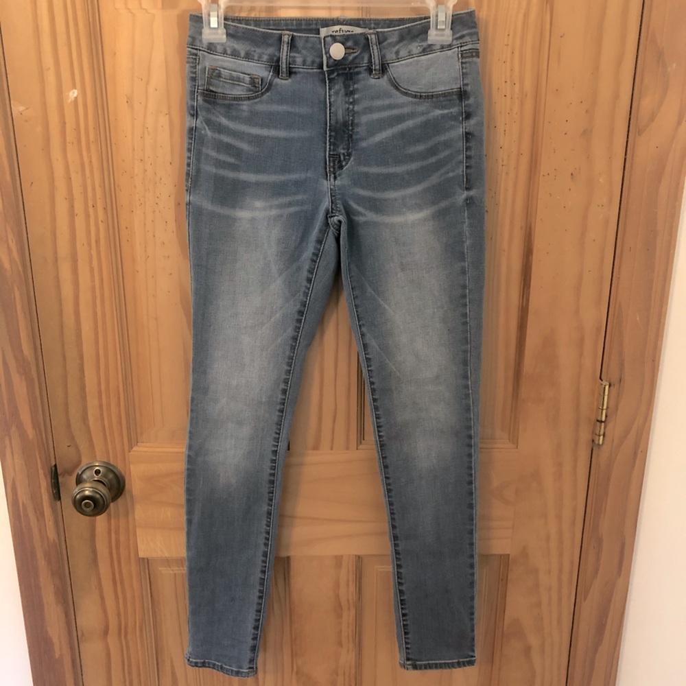 Light Wash Skinny Jeans